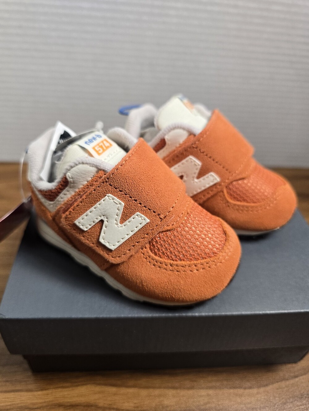New Balance Baby Boys' 574 New-b Hook-and-Loop Sneakers